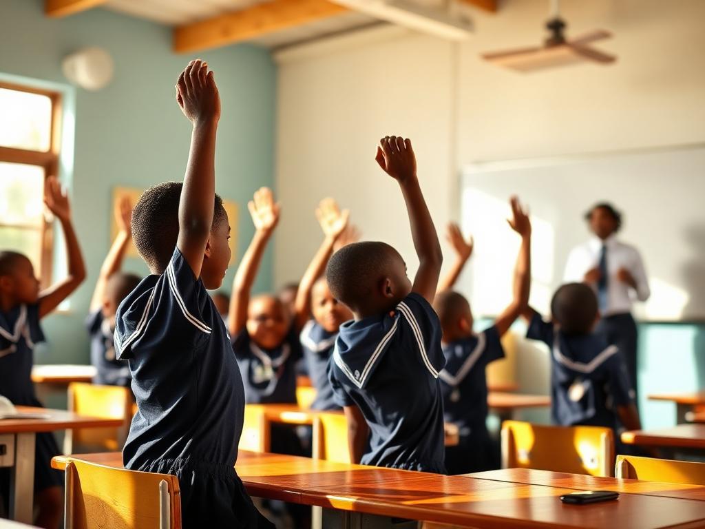 Salle de classe de l'IMPP